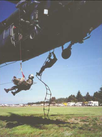 PaveHawk hoist demo